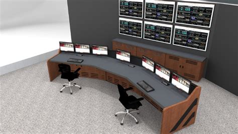 Military Control Room Consoles Across the Defense Industry