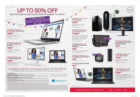 Dell Cyber Monday 2019 Ad