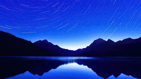 1920x1080 Blue Lake Star Trails 4k Laptop Full HD 1080P ,HD 4k Wallpapers,Images,Backgrounds ...