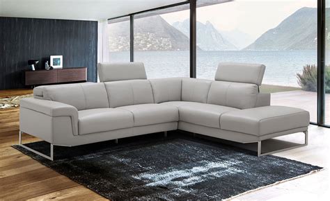 Adjustable Advanced Leather Curved Corner Sofa Modesto California J&M ...