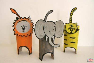 Cardboard Tube Jungle Animals | Fun Family Crafts