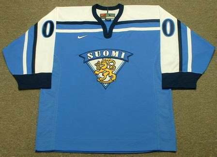 NIKE | TEAM FINLAND 2002 Olympic Throwback Hockey Jersey