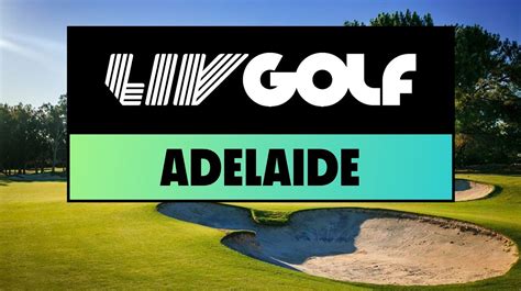 LIV Golf Adelaide Tickets at The Grange Golf Club in Grange by LIV Golf ...