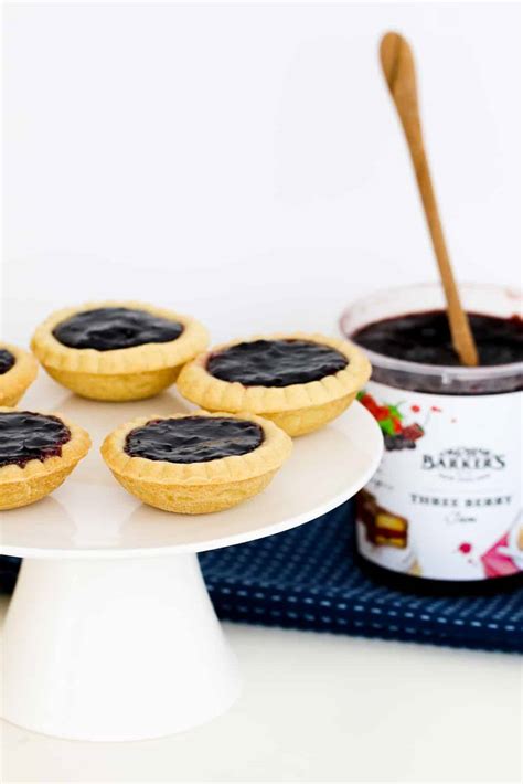 Homemade Mini Jam Tarts - Bake Play Smile