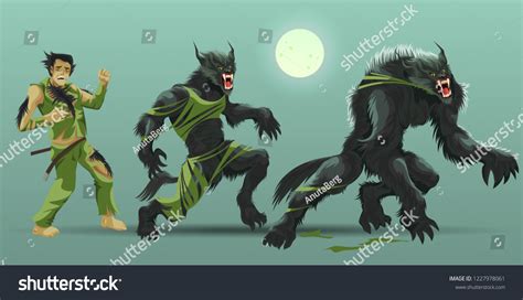 Werewolf Transformation: Over 485 Royalty-Free Licensable Stock ...