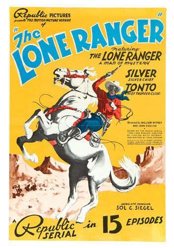 Sell or Auction an Original Lone Ranger 1938 One Sheet Movie Poster