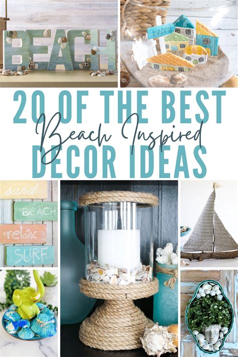 20 BEACH DECOR IDEAS You Really Need! - Easy Peasy Creative Ideas