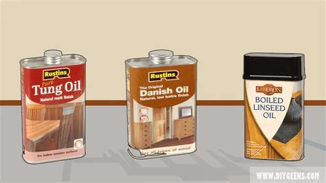 Different Wood Oil Types (Explained!) - DIY Geeks