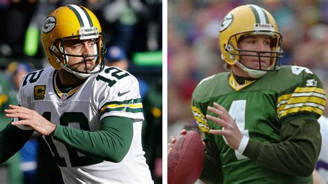 Aaron Rodgers hopes Brett Favre gets good reception