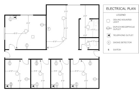 Office Electrical Plan | Plano eléctrico, Planos, Instalación eléctrica