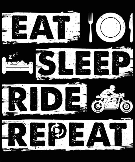 Eat sleep ride repeat t-shirt design for motorcycle lovers 6749127 ...