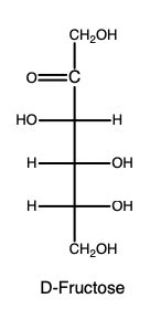 What is the Fischer projection of D-fructose? | Homework.Study.com