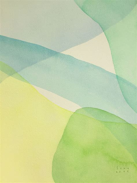 mountains of mountains watercolor painting by dorothy ng | Abstract ...