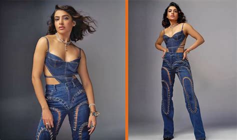 Actor Samantha Ruth Prabhu Gives Sultry Twist To Denim Look - Apparel ...