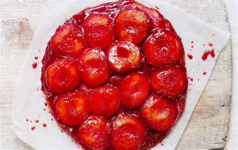 Mary Berry's Plum And Marzipan Tarte Tatin | Dessert Recipes | GoodtoKnow