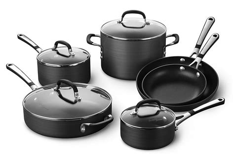 Simply Calphalon Nonstick 10 Piece Set Review : Hard Anodized