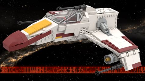 LEGO MOC E-Wing escort starfighter by Moppo | Rebrickable - Build with LEGO