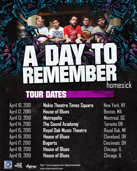 A Day to Remember Tour Poster by Meriaun on DeviantArt