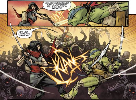 Image - 3051394-karai+vs+leo.jpg | TMNTPedia | FANDOM powered by Wikia