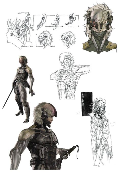 Raiden Artwork - Metal Gear Solid 4 Art Gallery | Metal gear, Gear art ...