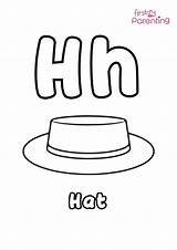 Letter H Coloring Pages sketch template