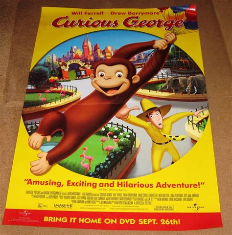 Curious George Movie Poster 27x40 Used – Mason City Poster Company