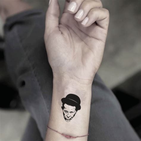 Tom Waits Temporary Tattoo Sticker - OhMyTat