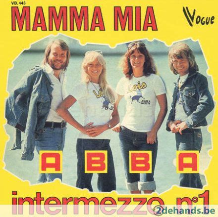 Abba - mamma mia - single - Te koop | 2dehands.be | Mamma mia, Abba, Mamma