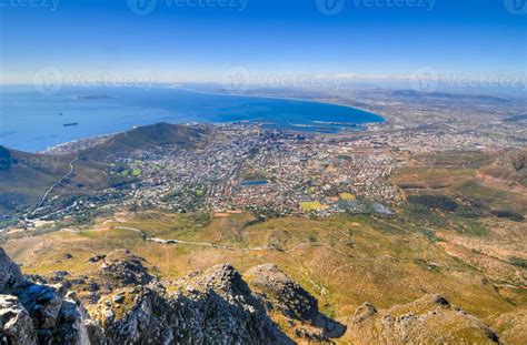 Table Mountain in Cape Town 16671907 Stock Photo at Vecteezy