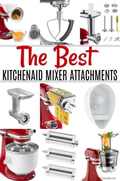 Kitchenaid Mixer Attachments - the best kitchen aid accessories