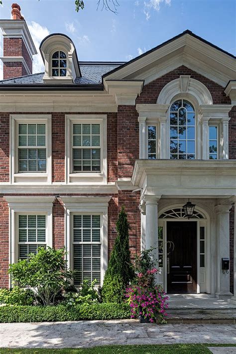 Luxury Custom Home with Classic Georgian Transitional Architecture ...