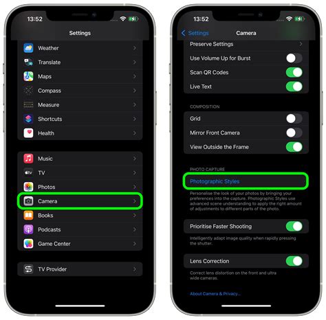 iPhone 13: How to Use Photographic Styles in the Camera App - MacRumors