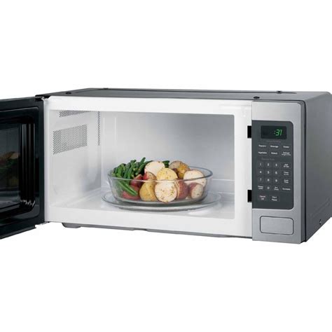 GE Profile Series PEM31SFSS 1.1 cu. ft. Countertop Microwave Oven - Stainless Steel