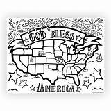 American Flag Coloring Page Free Printable Details  page Guide sketch template