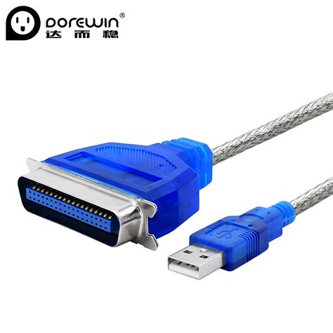 Dorewin Printer Data Cable USB to Parallel Cable CN36 1284 Pin IEEE ...