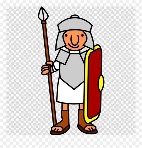 Cartoon Roman Soldier Clipart Ancient Rome Roman Army - Roman Soldier ...