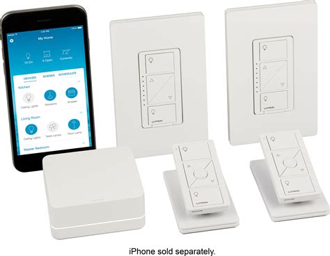 Lutron Caséta Wireless Smart Lighting Dimmer Switch (2-Pack) Starter ...