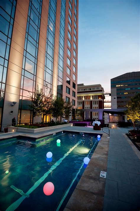 Four Seasons Hotel Denver's pool terrace is perfect for cocktail hour ...