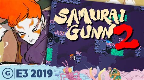 Samurai Gunn 2 Multiplayer Live Gameplay Demo | E3 2019 - YouTube