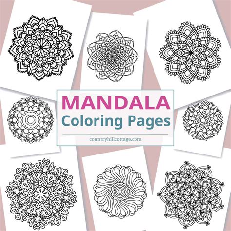 Free Printable Mandala Coloring Pages For Adults