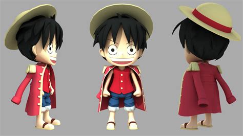 Monkey D. Luffy's Nendoroid ( From 'One Piece') by DOF-New on DeviantArt