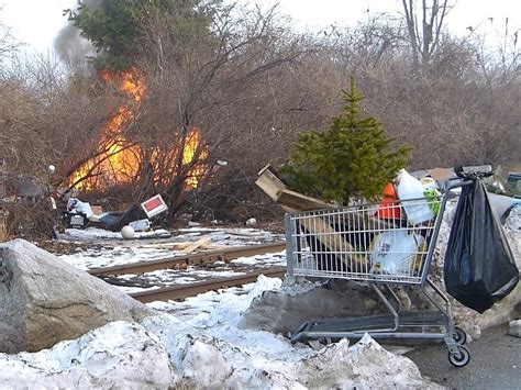 Fire Reported At Concord Homeless Camp: Watch | Concord, NH Patch