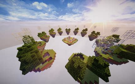 Schematic SkyWars Map Trees CubeCraft, creation #6280