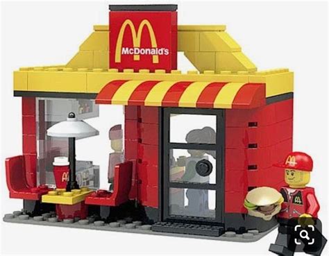 LEGO McDonald’s | Lego city, Big lego, Cool lego