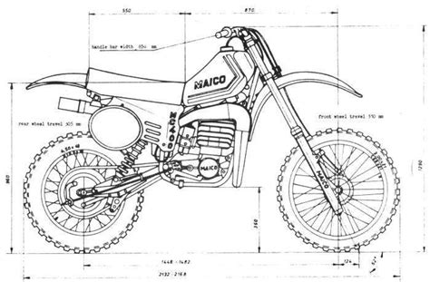 Dirt Bike Diagram Labeled Parts Book