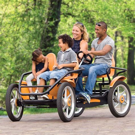 The Touring Quadracycle - Hammacher Schlemmer | Quadracycle, Pedal cars, Bike