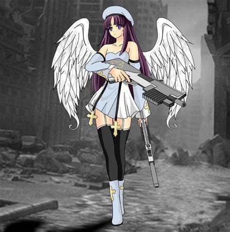 Angel With A Shotgun by jojocolman on DeviantArt