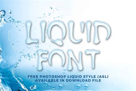 Liquid Font | Worth to Buy