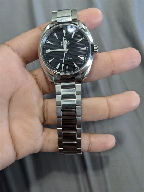 [WTS] black Omega Aqua Terra 41mm 8900 : r/Watchexchange