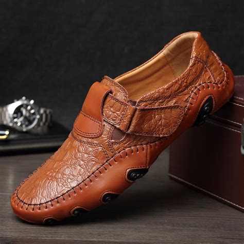 Shoes - Luxury Genuine Leather Men's Casual Loafers – lazanow